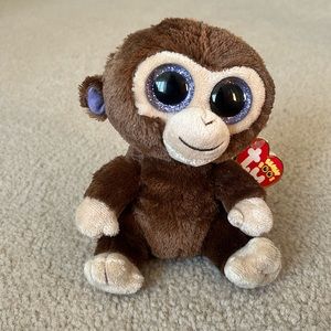 Ty Beanie Boo’s Coconut (Monkey) Plush Toy